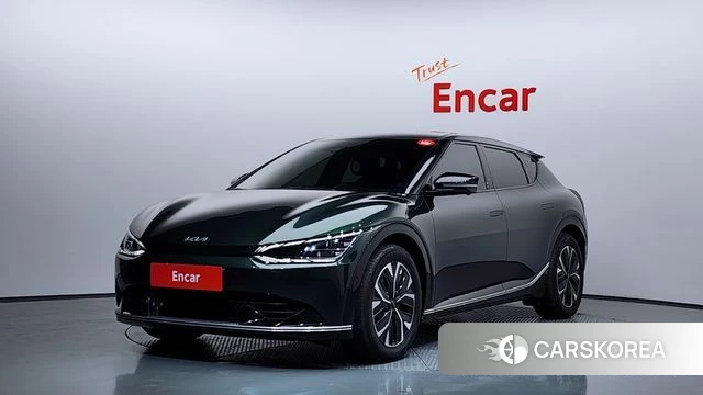 Kia EV6 2021 Зеленый из Кореи