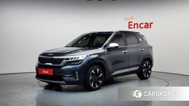 Kia Seltos 2021 Серый из Кореи