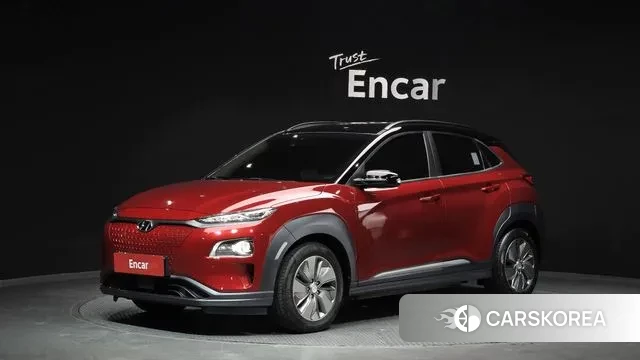 Hyundai Kona Electric 2020 Красный из Кореи
