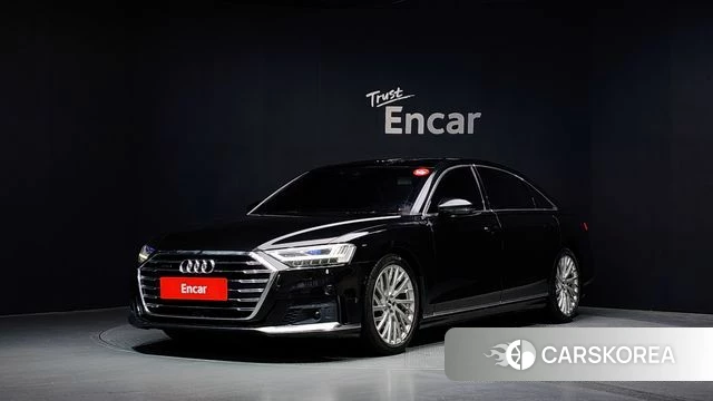 Audi A8 (D5) 2019 Черный из Кореи