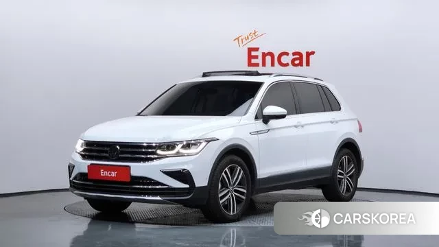Volkswagen Tiguan second Generation 2024 Белый из Кореи