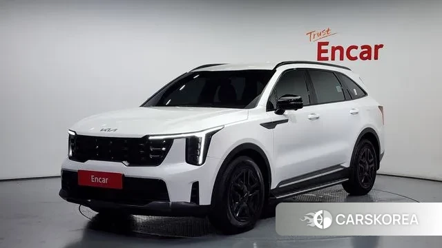 Kia The New Sorento 4th Generation 2023 Белый из Кореи