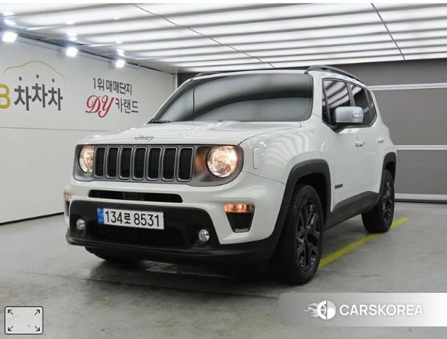 Jeep Renegade 2022 Жемчужный цвет из Кореи