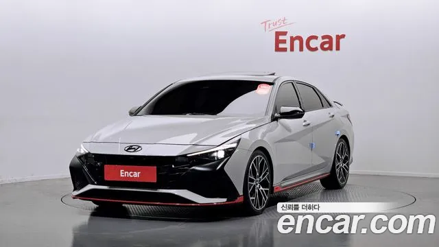 Hyundai Avante (CN7) 2022 Серый из Кореи