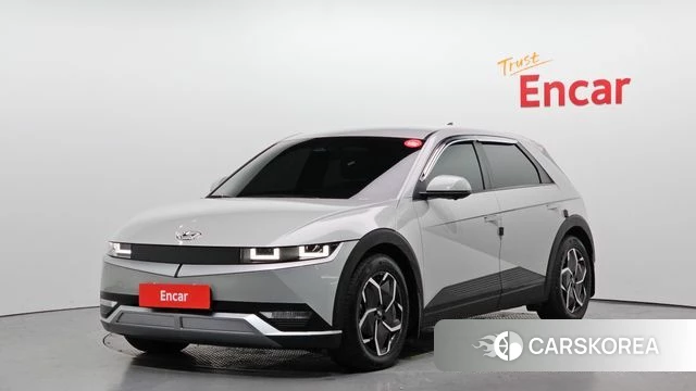 Hyundai Ionic 5 2022 Серебристо-серый из Кореи