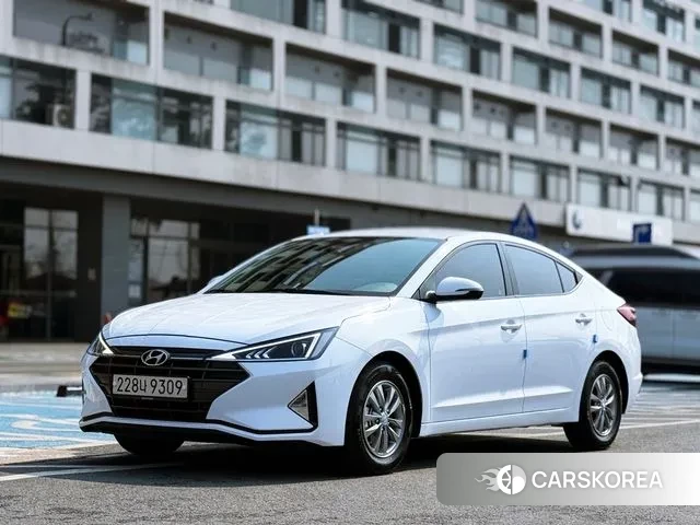 Hyundai The New Avante AD 2018 Белый из Кореи