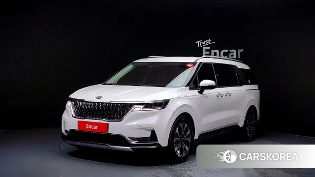 Kia Carnival 4th generation 2021 Белый из Кореи