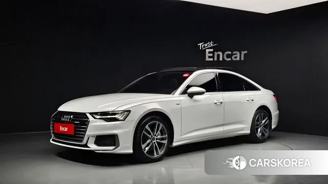 Audi A6 (C8) 2023 Белый из Кореи