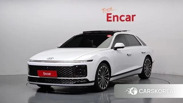 Hyundai Grandeur Hybrid (GN7) 2023 Белый из Кореи