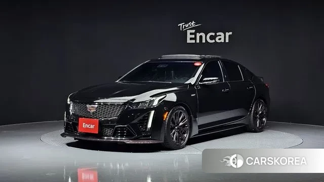 Cadillac CT5-V 2023 Черный из Кореи