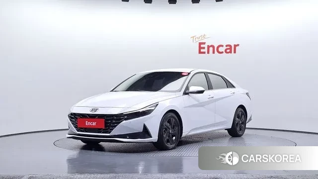 Hyundai Avante (CN7) 2020 Белый из Кореи