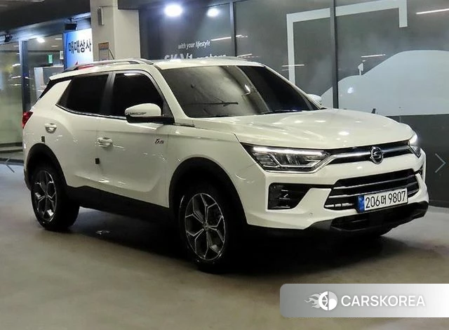 Ssangyong Beautiful Korando 2021 Белый из Кореи