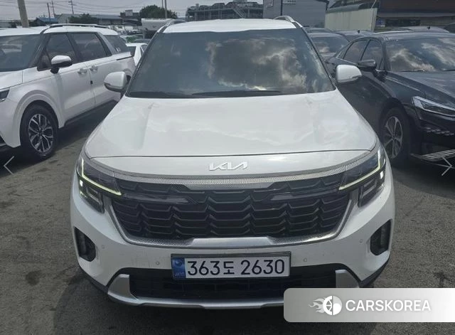 Kia The New Seltos 2024 Белый из Кореи