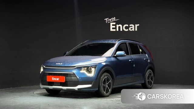 Kia Di Ol Nu Niro 2022 Синий из Кореи