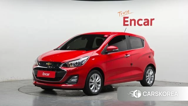 Chevrolet (GM Daewoo) The New Spark 2018 Красный из Кореи