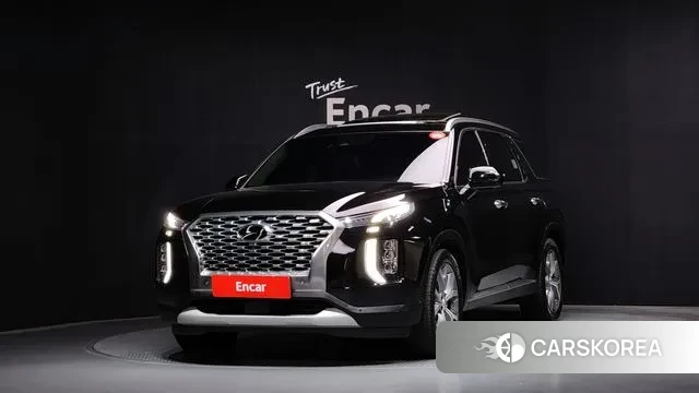 Hyundai Palisade 2021 Черный из Кореи