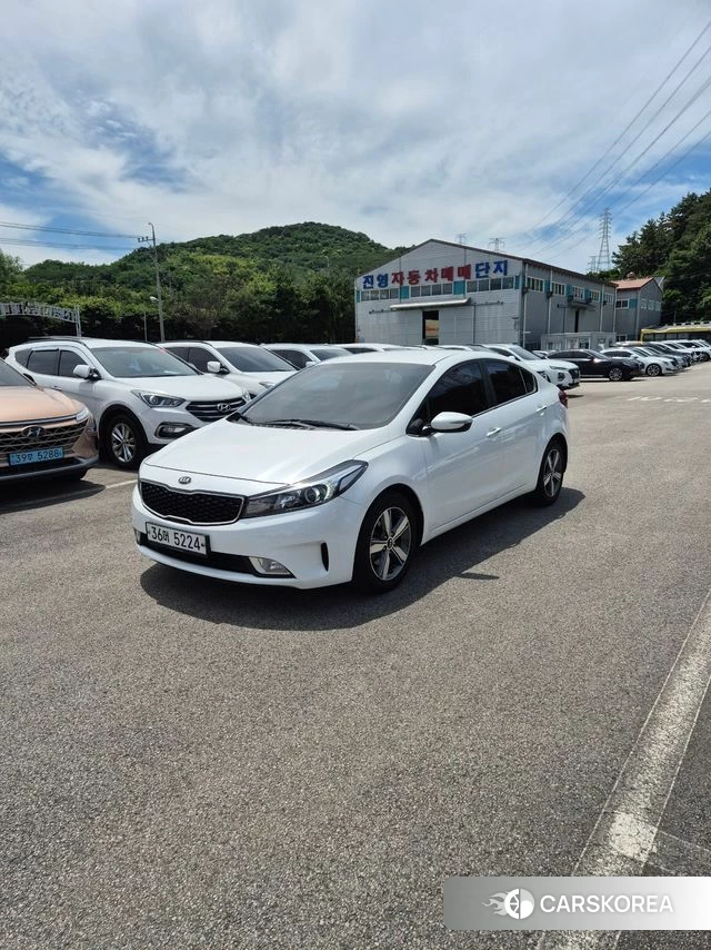 Kia The New K3 2018 Белый из Кореи