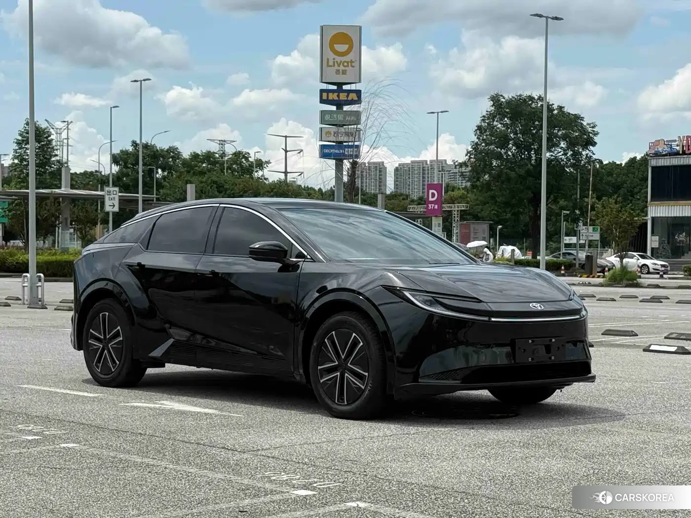 Toyota bZ5 2025 Черный из Китая