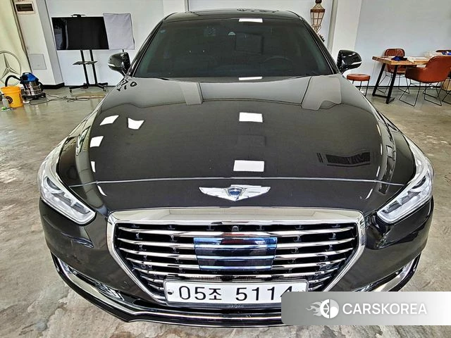 Genesis EQ900 2018 Черный из Кореи