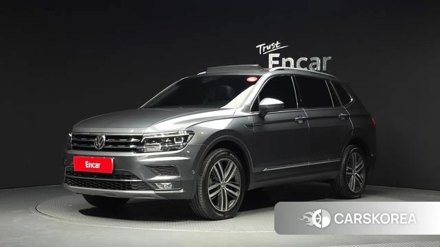 Volkswagen Tiguan Allspace 2018 Серый из Кореи