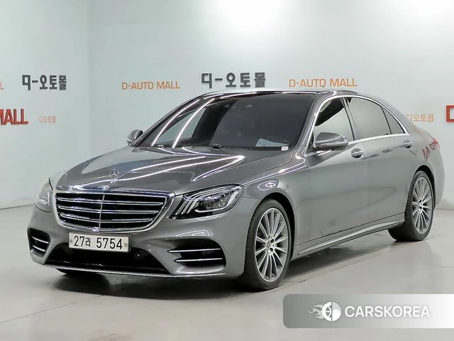Mercedes-Benz S-Class W222 2018 Серый из Кореи