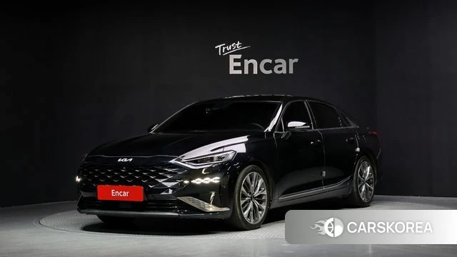 Kia K8 2021 Черный из Кореи