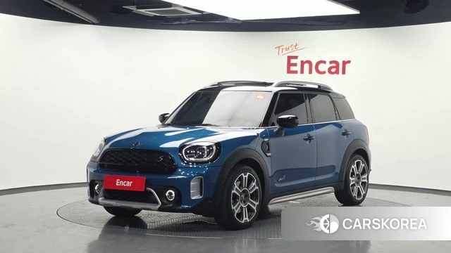 Mini Cooper S Countryman 2021 Синий из Кореи