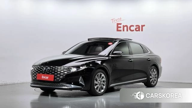 Hyundai The New Grandeur IG Hybrid 2020 Черный из Кореи