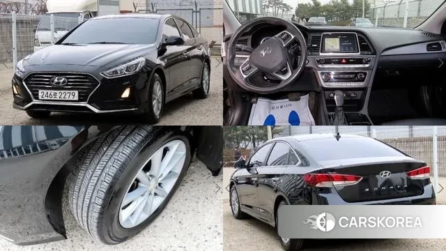 Hyundai Sonata New Rise 2019 Черный из Кореи