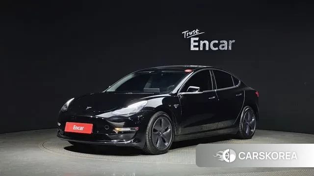 Tesla Model 3 2020 Черный из Кореи