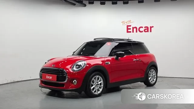 Mini Cooper 2021 Красный из Кореи
