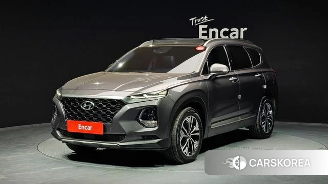 Hyundai Santa Fe TM 2018 Серый из Кореи