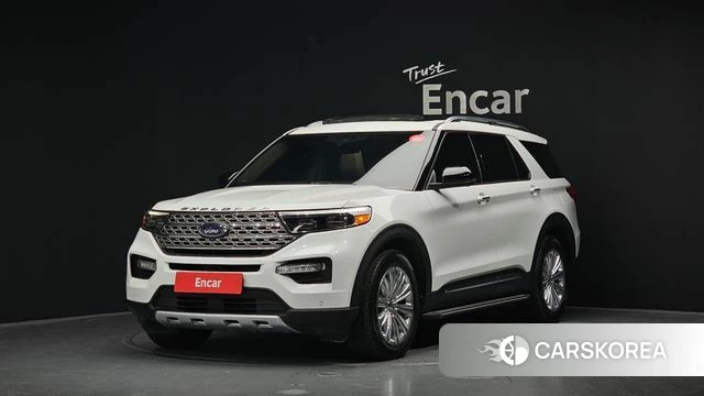Ford Explorer 6th Generation 2021 Белый из Кореи