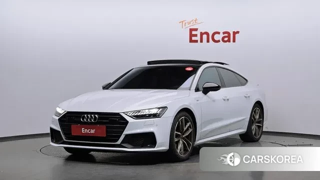 Audi A7 (4K) 2023 Белый из Кореи