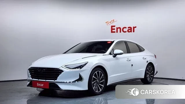Hyundai Sonata (DN8) 2019 Белый из Кореи