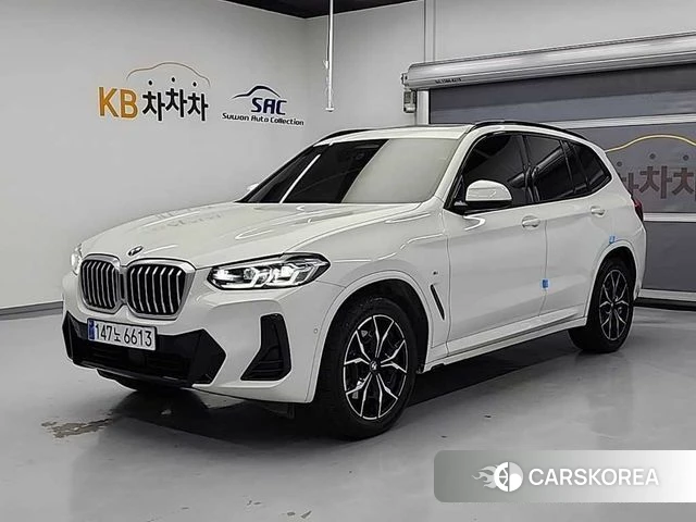 BMW X3 (G01) 2022 Белый из Кореи