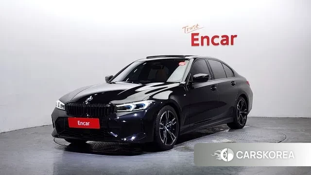 BMW 3 Series (G20) 2023 Черный из Кореи