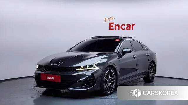 Kia K5 3rd generation 2021 Серый из Кореи