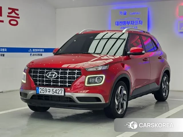 Hyundai Venue 2020 Красный из Кореи