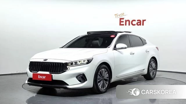 Kia K7 Premier Hybrid 2019 Белый из Кореи