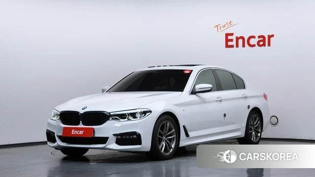 BMW 5 Series (G30) 2018 Белый из Кореи