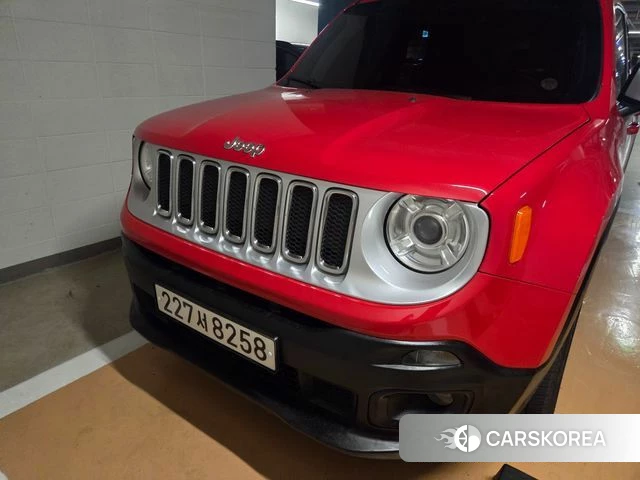 Jeep Renegade 2018 Красный из Кореи