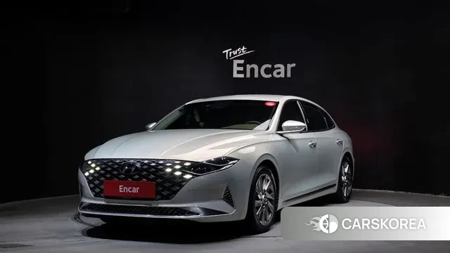 Hyundai The New Grandeur IG Hybrid 2021 Песочный из Кореи