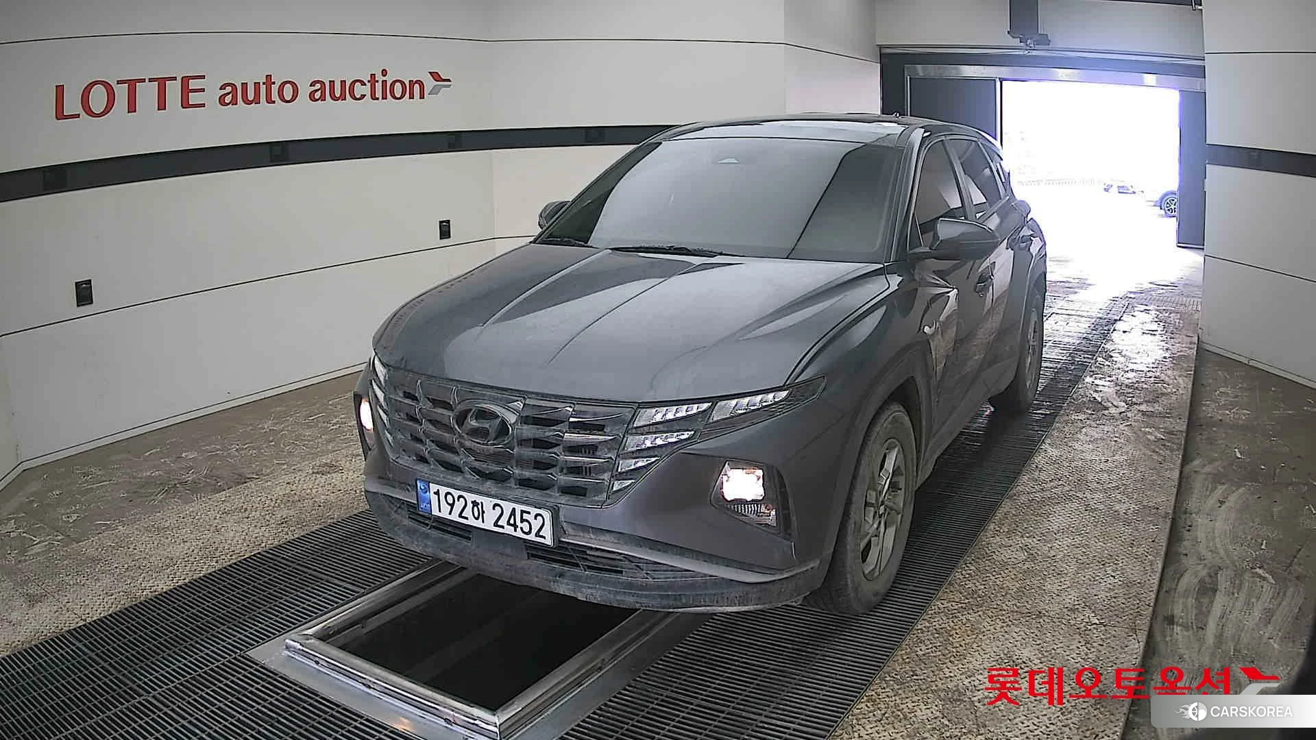 Hyundai Tucson 2023 Titanium Grey Metallic из Кореи