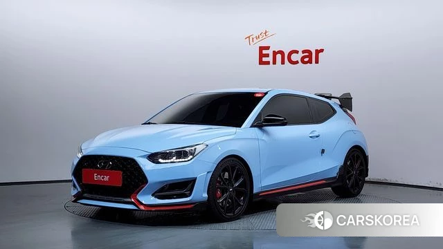 Hyundai Veloster (JS) 2020 Небесно-голубой из Кореи