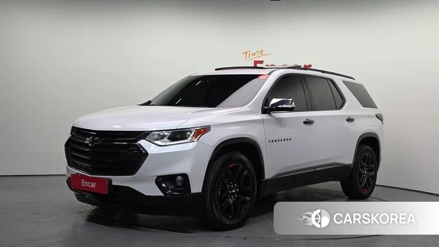 Chevrolet (GM Daewoo) Traverse 2021 Белый из Кореи