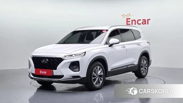 Hyundai Santa Fe TM 2018 Белый из Кореи