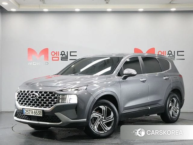 Hyundai The New Santa Fe 2020 Серый из Кореи