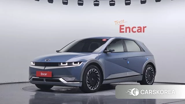 Hyundai Ionic 5 2022 Светло-серебряный цвет из Кореи