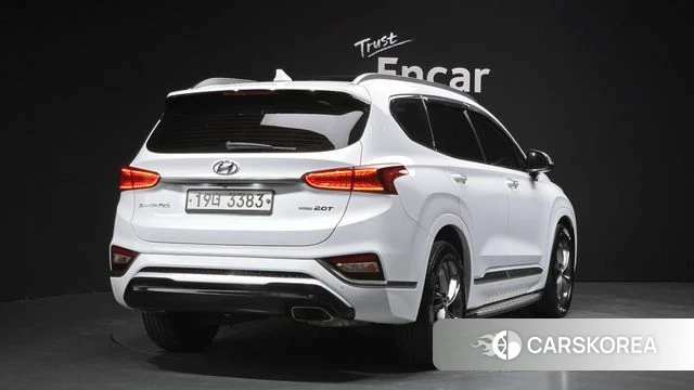 Hyundai Santa Fe TM 2018 Белый из Кореи